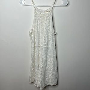 NWOT WHITE LACE DRESS